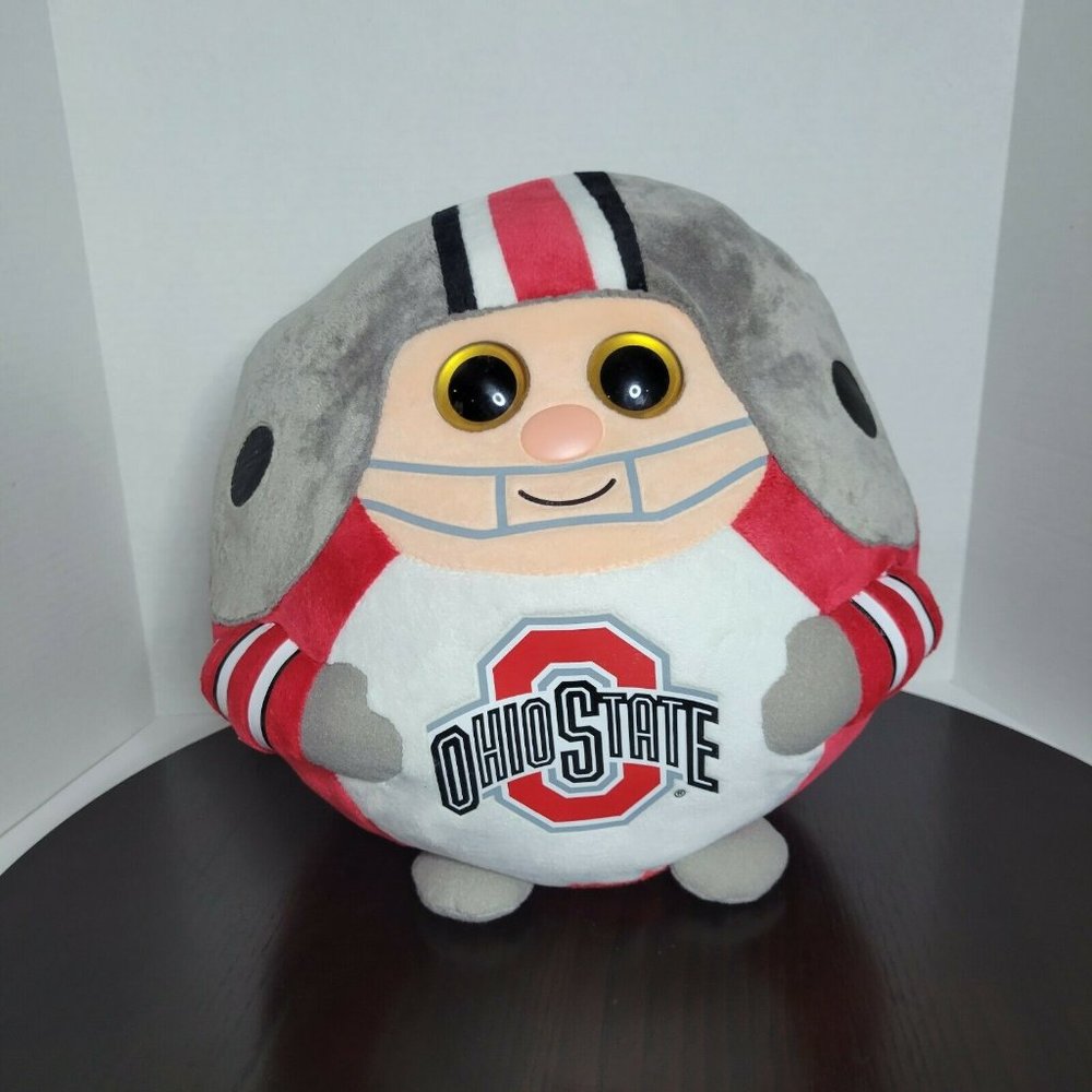 The Ohio State University Ty Beanie Ballz LARGE 12"
